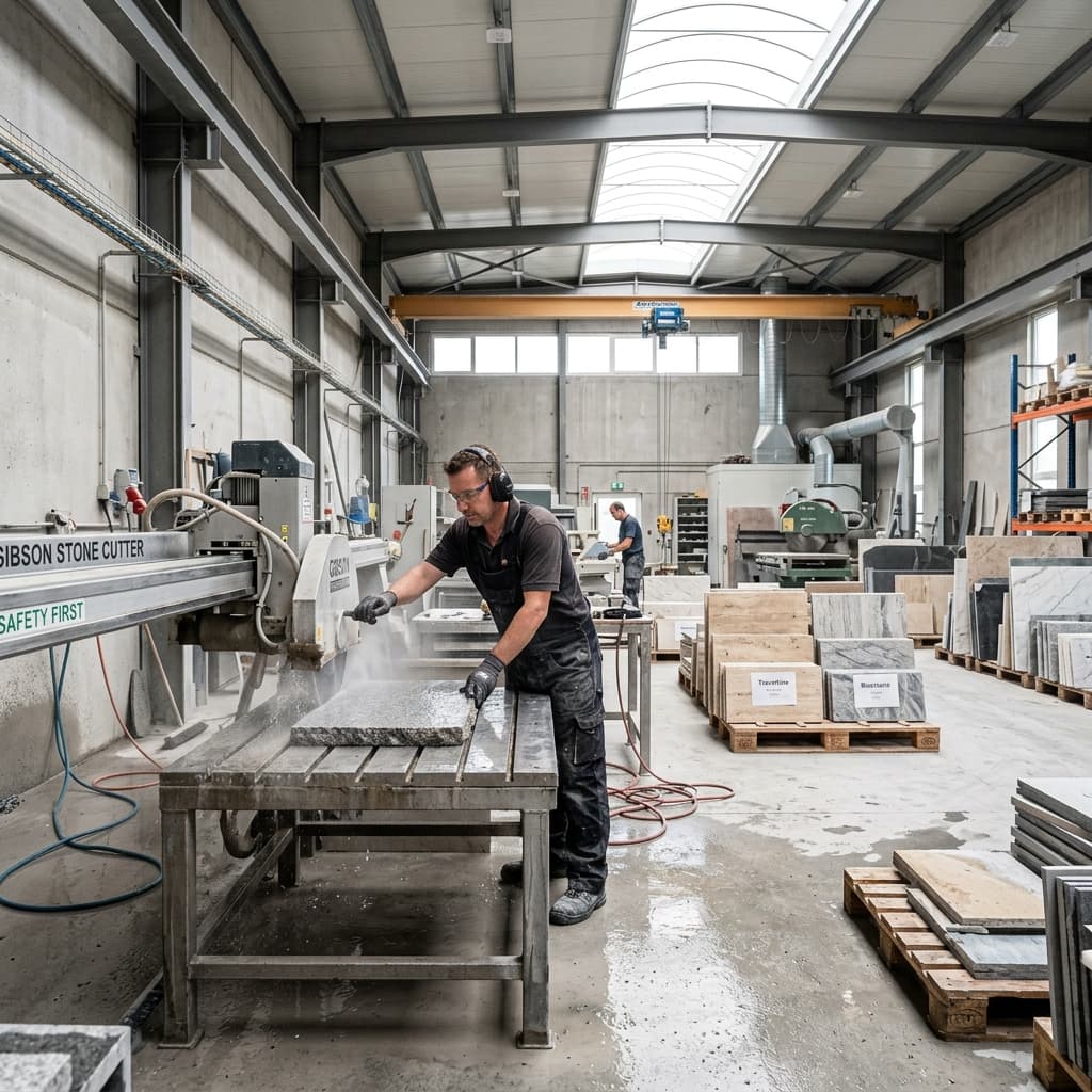 Area produksi batu alam